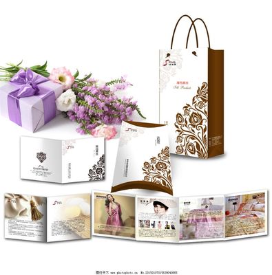 絲韻花香 絲綢禮品花卉包裝設(shè)計理念